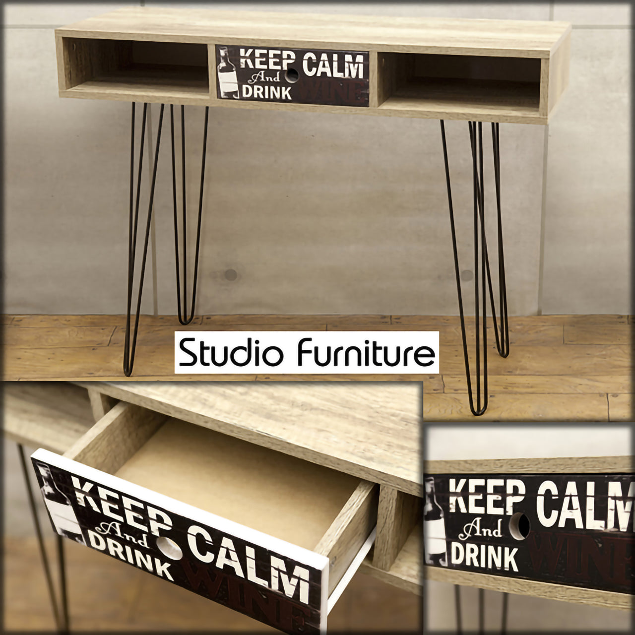 スタジオファニチャー ワーキングデスク 004｜アメリカンテイストの組立式デスク