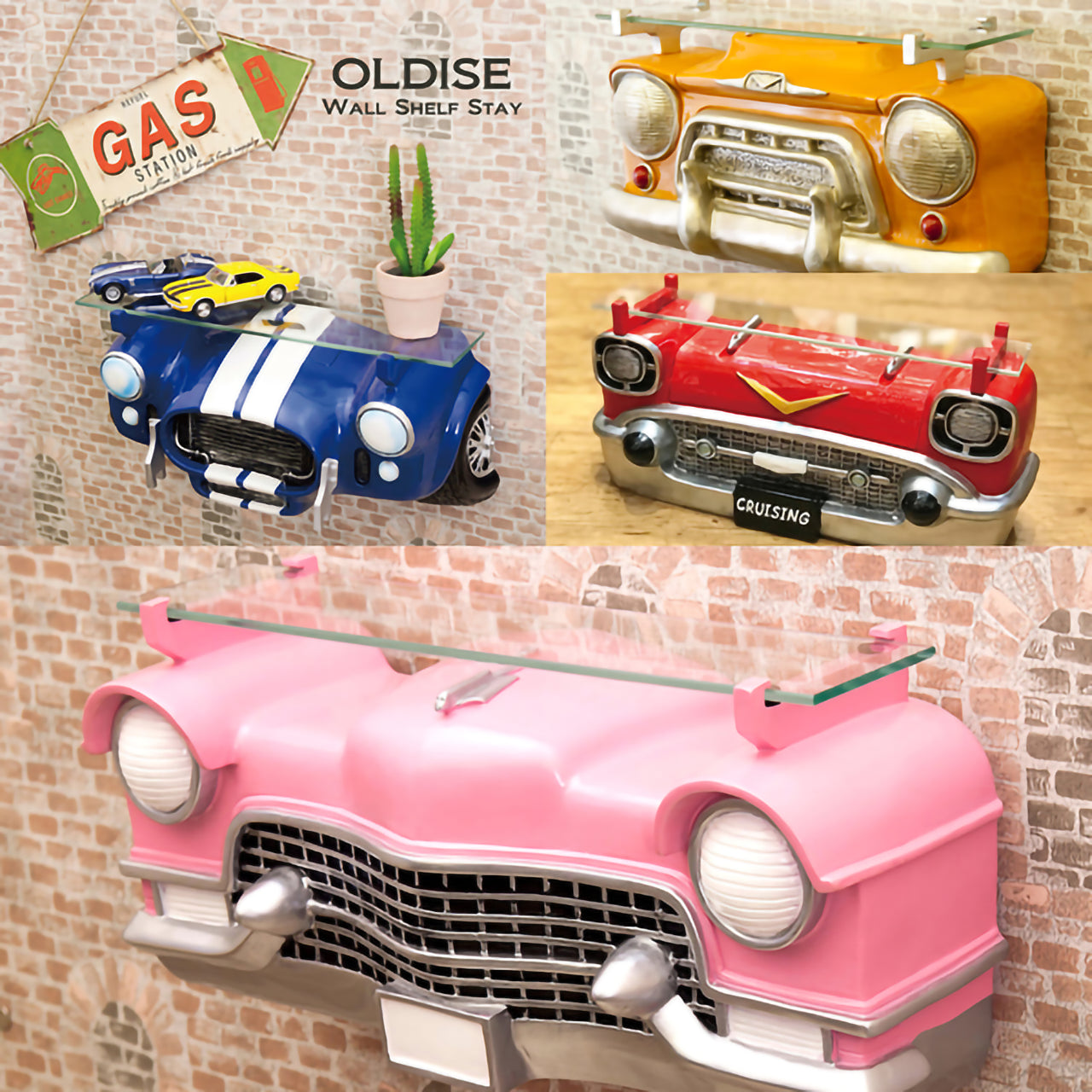 オールディーズ CAR HEADシェルフ