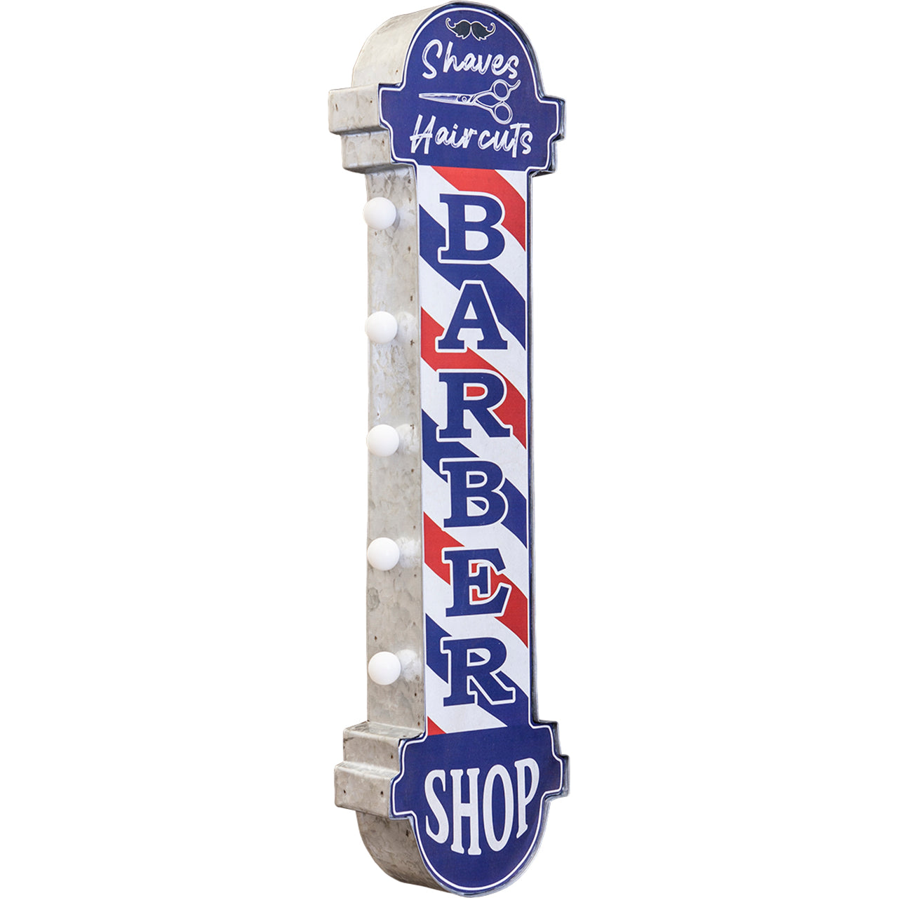 【理容室の雰囲気を一瞬で演出】American Classic LED Sign【BARBER SHOP】