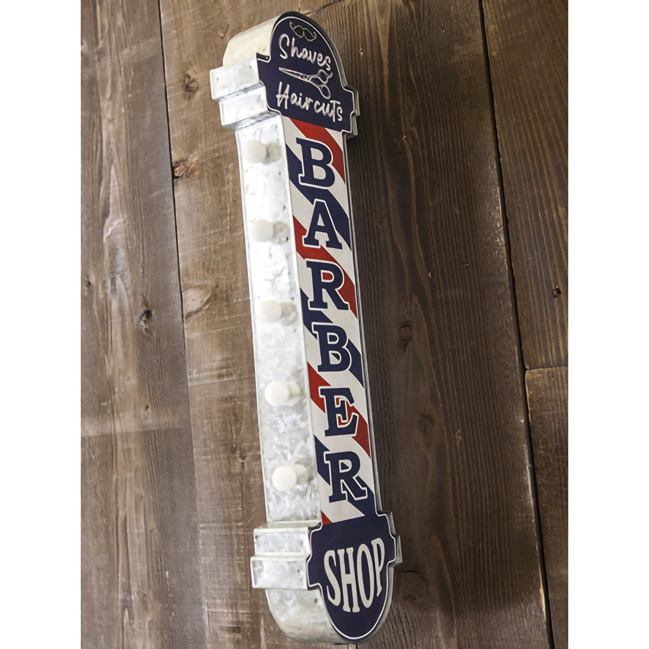 【理容室の雰囲気を一瞬で演出】American Classic LED Sign【BARBER SHOP】