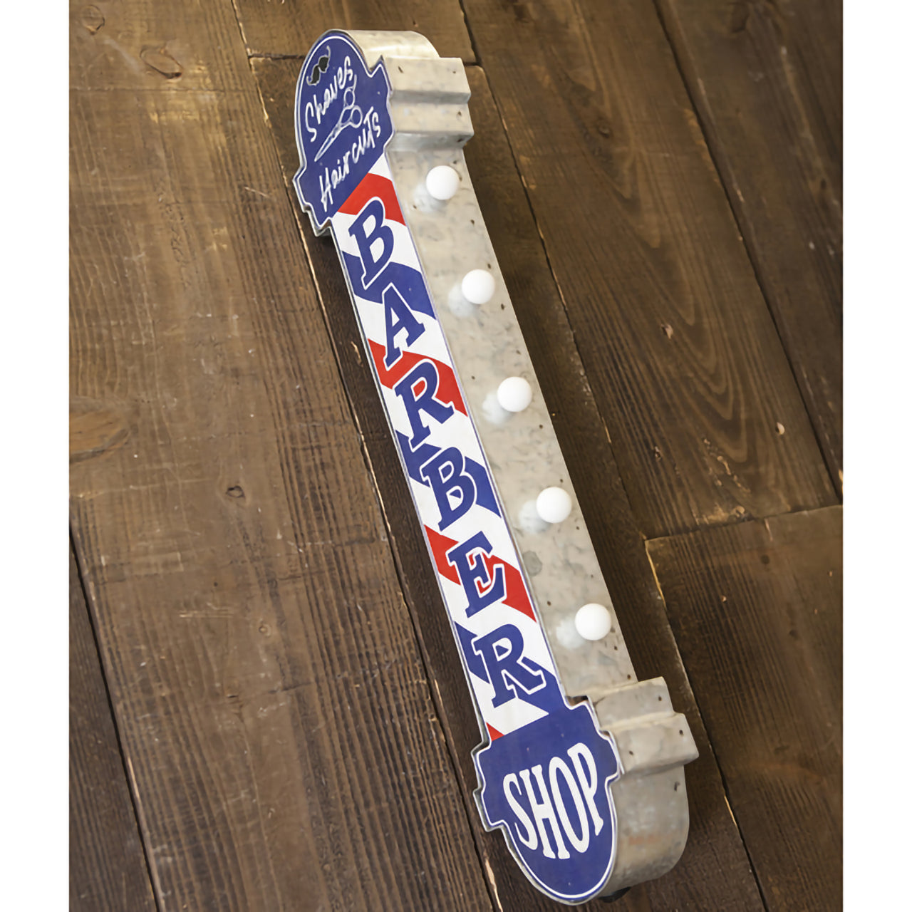 【理容室の雰囲気を一瞬で演出】American Classic LED Sign【BARBER SHOP】