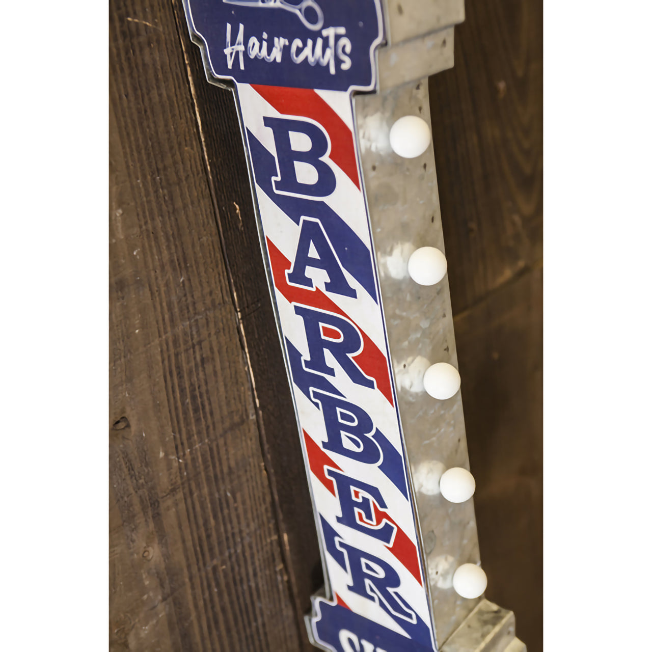 【理容室の雰囲気を一瞬で演出】American Classic LED Sign【BARBER SHOP】