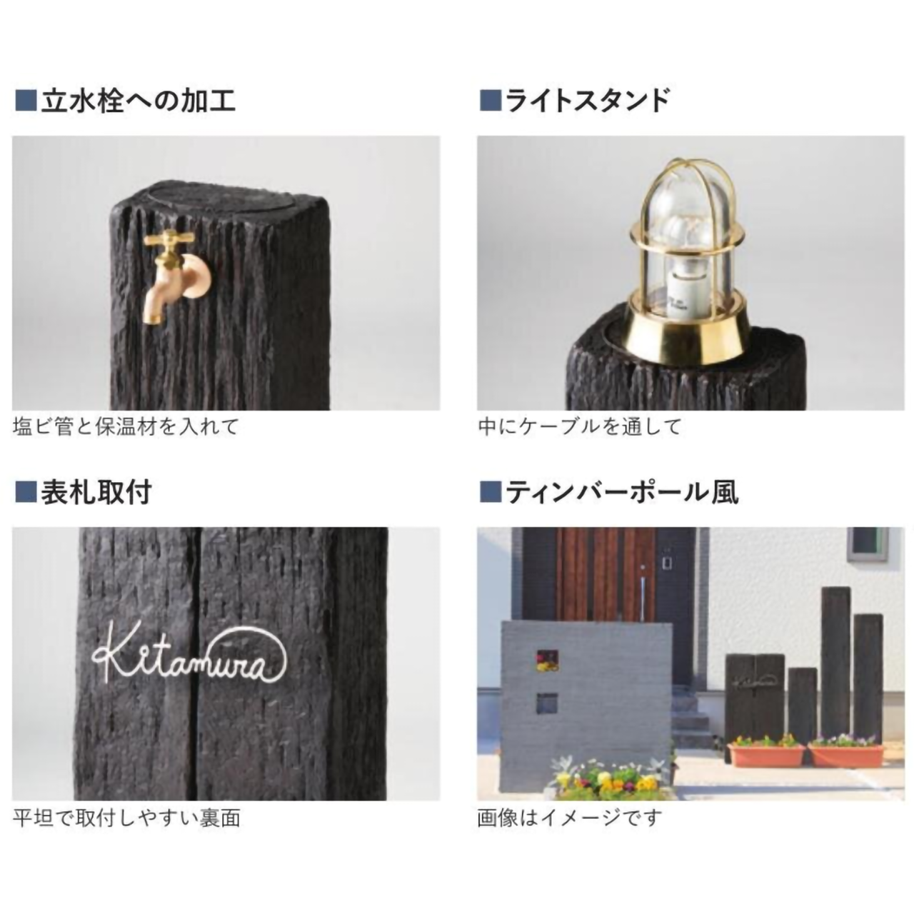 FRP製枕木　W200㎜×Ｄ120㎜×Ｌ2150㎜