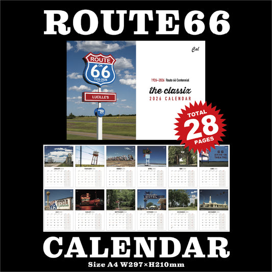 ルート66の100周年を記念する特別なカレンダー