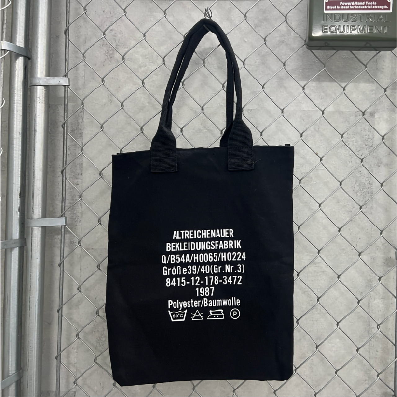 キャンバス トートバッグ ロゴ入り 2色