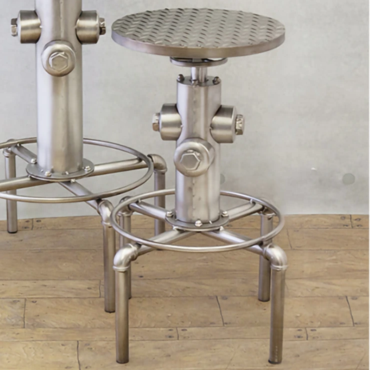 インダストリアルメタル テーブル  チェアー  　