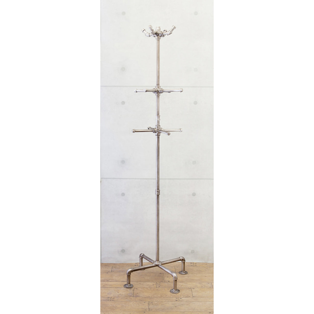 インダストリアルメタル コートスタンド　