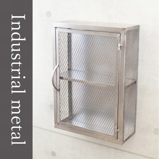 インダストリアルメタル ラック with Door 　