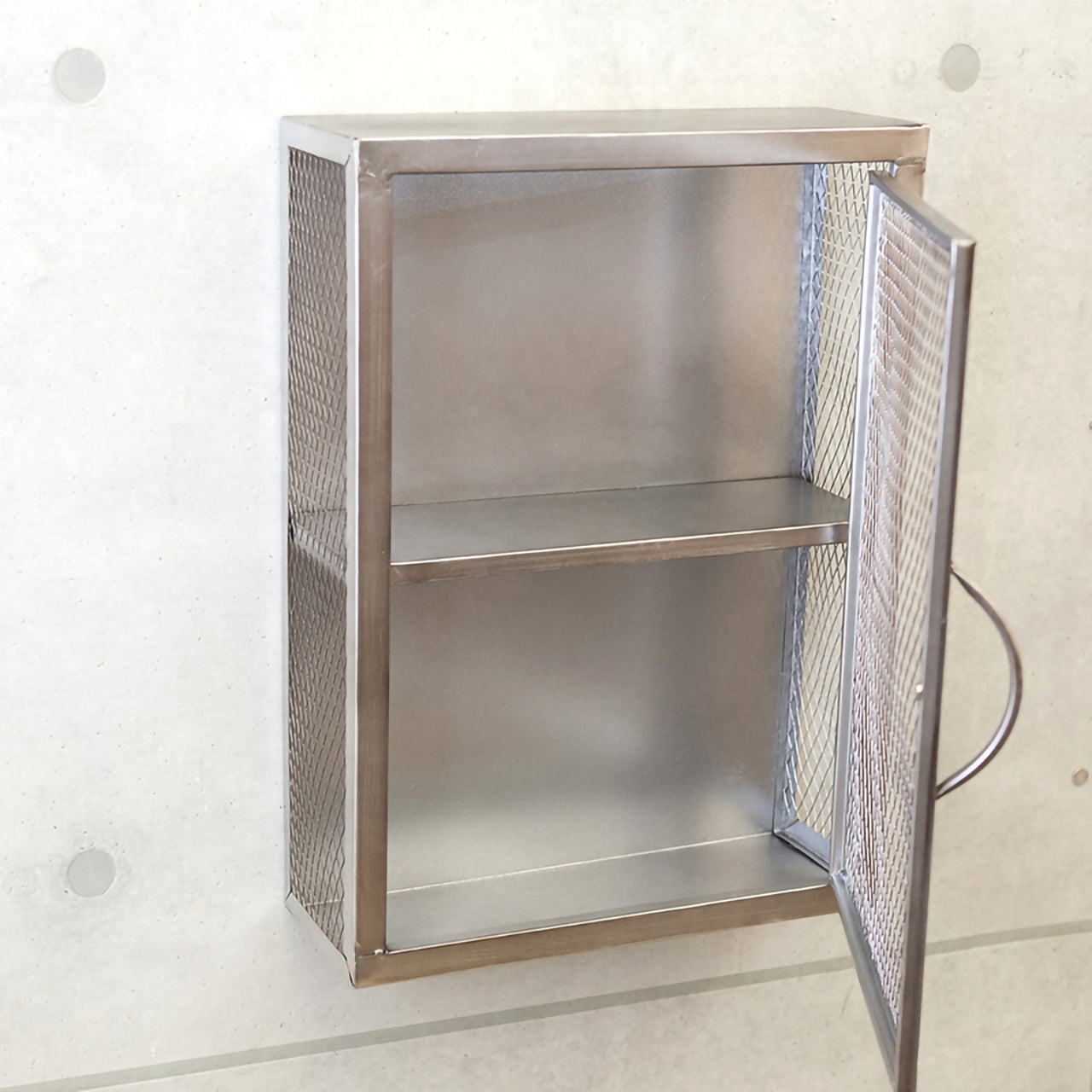 インダストリアルメタル ラック with Door 　