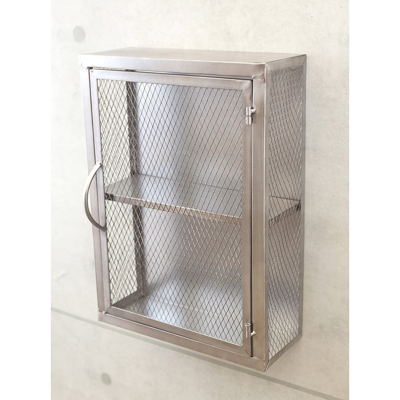 インダストリアルメタル ラック with Door 　