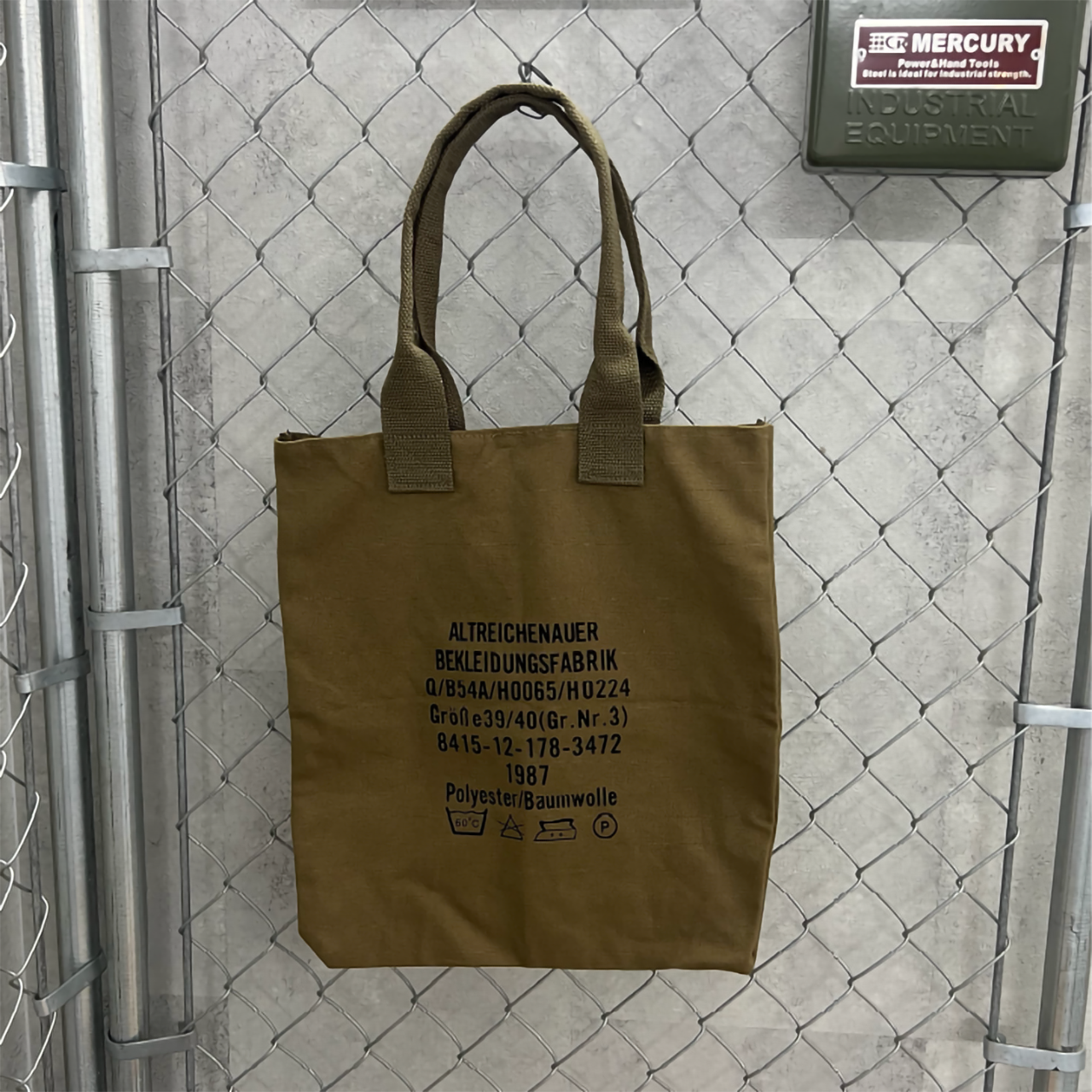 キャンバス トートバッグ ロゴ入り 2色