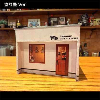 『無料』ペーパークラフト【GarageOutfitters店舗】