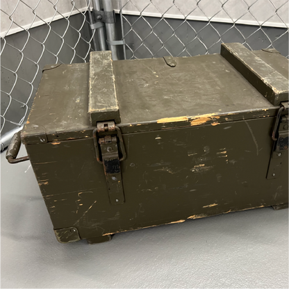 【スイス軍実物放出品】フィールドテレフォンウッドボックス