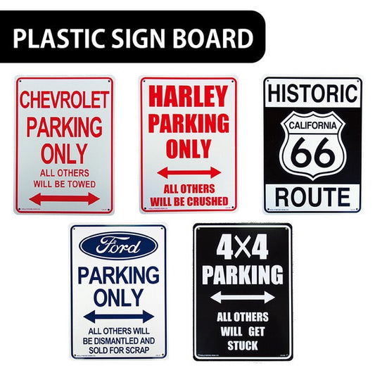PLASTIC SIGN BOARD[PARKING]