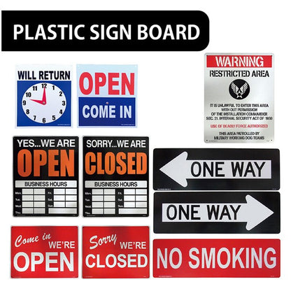 PLASTIC SIGN BOARD[BIG SIZE]