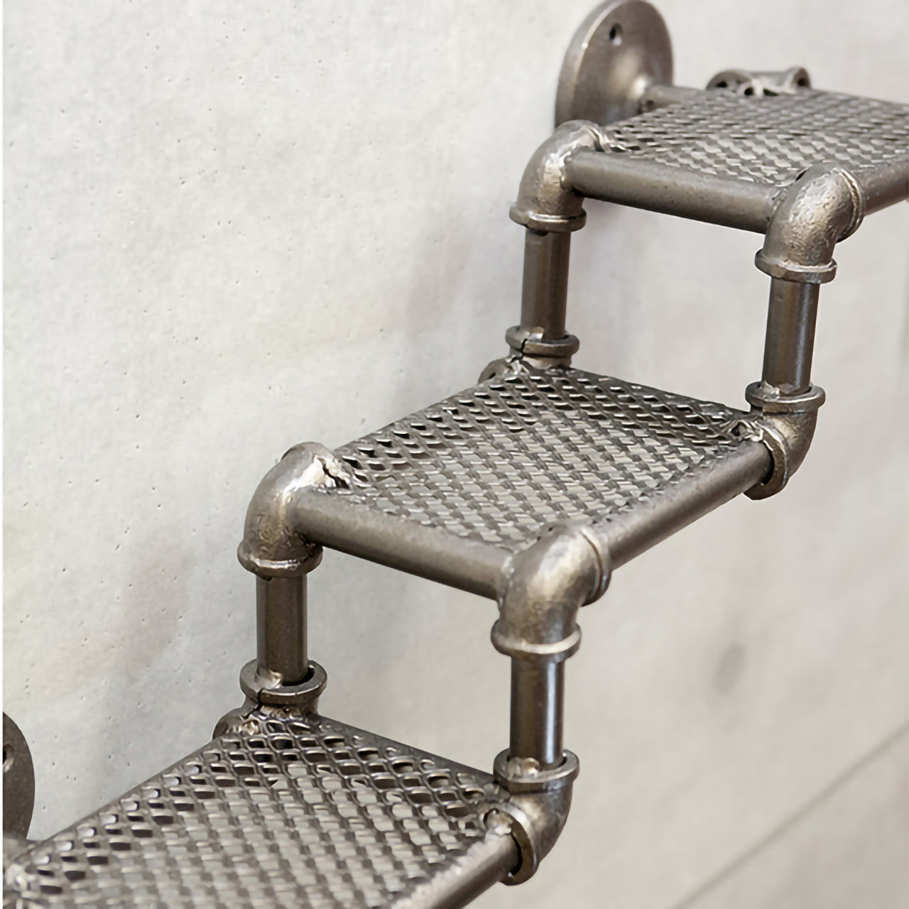 インダストリアル ウォール 3段シェルフ　