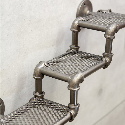 インダストリアル ウォール 3段シェルフ　