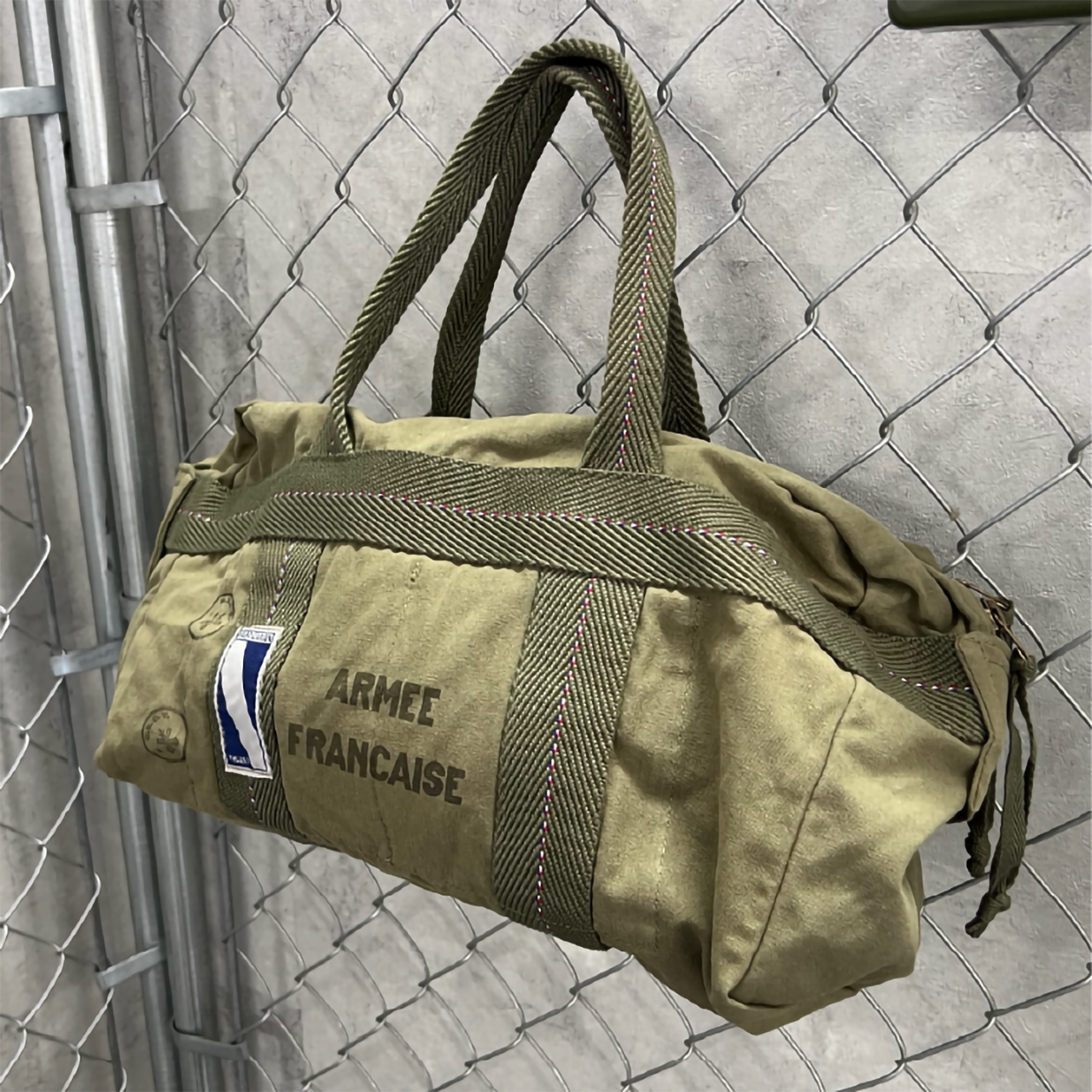 フランスタイプ パラシュートバッグ S "ARMEE FRANCAISE"