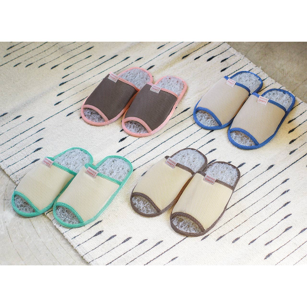 BREATHABLE SLIPPER　CAMPAS by POST GENERAL  / ブリーザブル スリッパ 　キャンパスコラボ