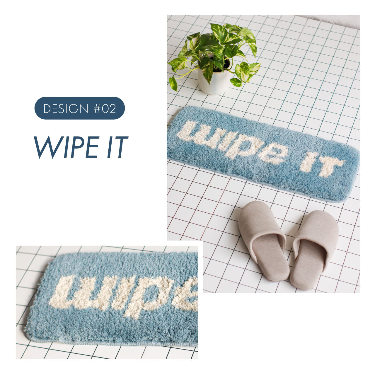 LOGO BATH MAT/CAMPAS