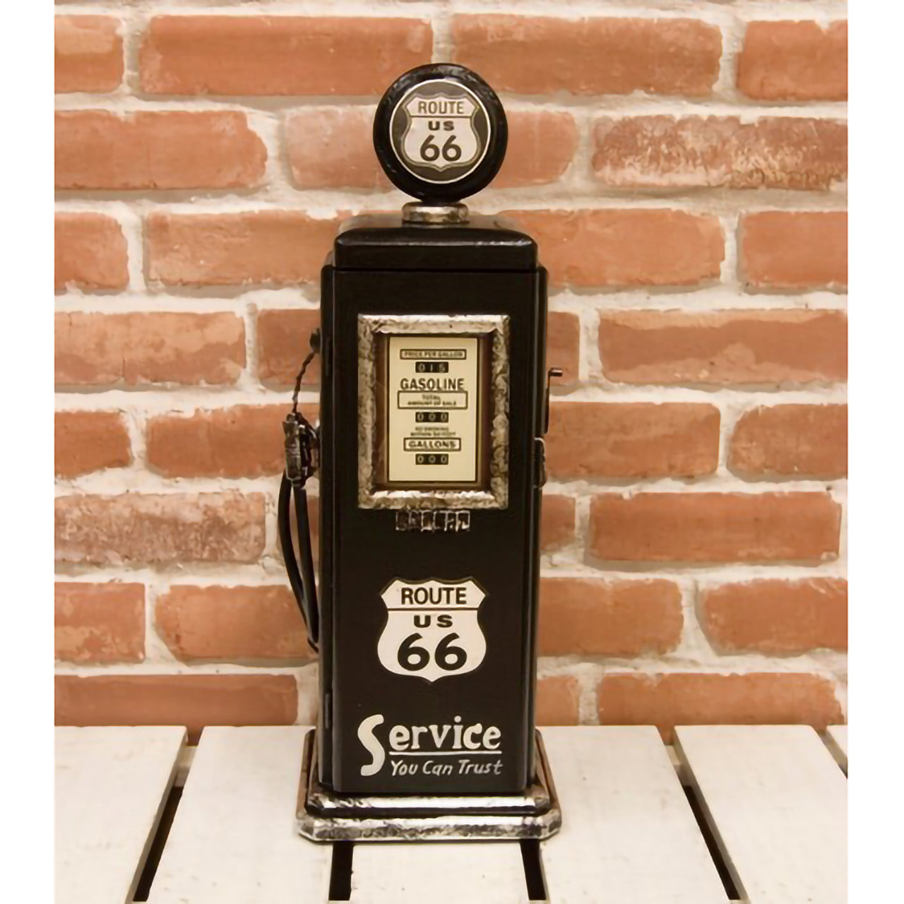 ⛽【ROUTE66】ガスポンプ マルチキャビネット｜アメリカンレトロな収納インテリア
