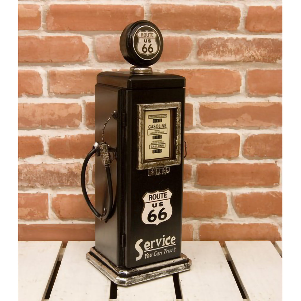 ⛽【ROUTE66】ガスポンプ マルチキャビネット｜アメリカンレトロな収納インテリア