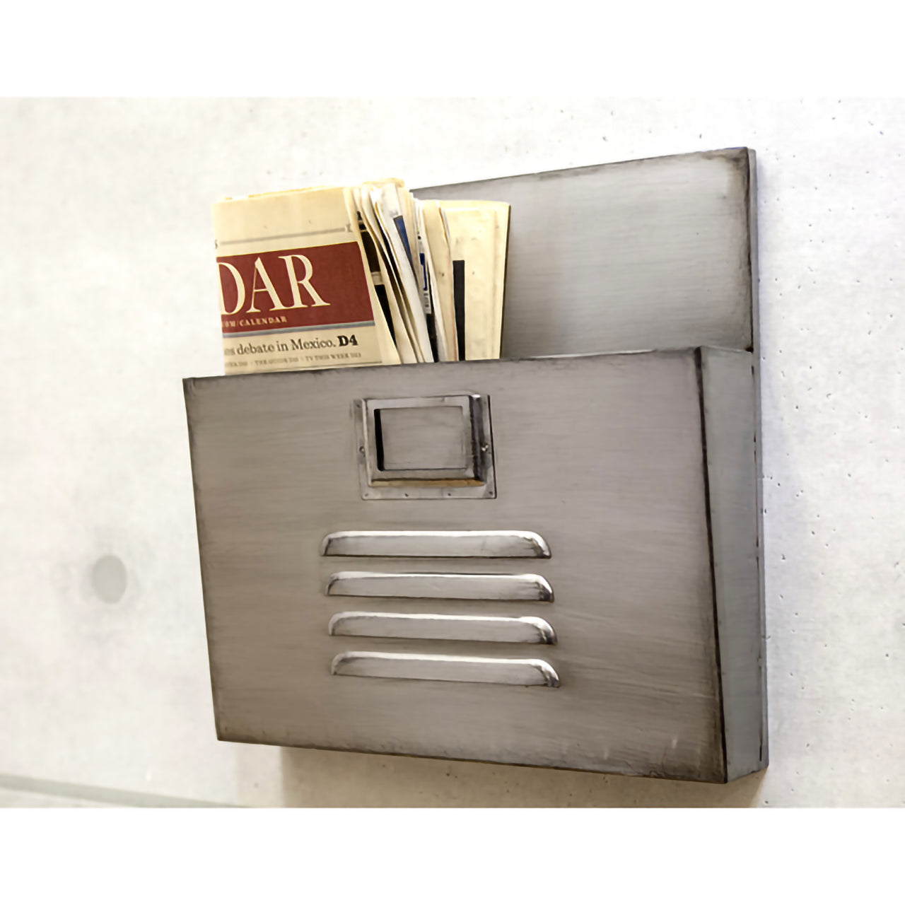 インダストリアル ウォール レターラック1　