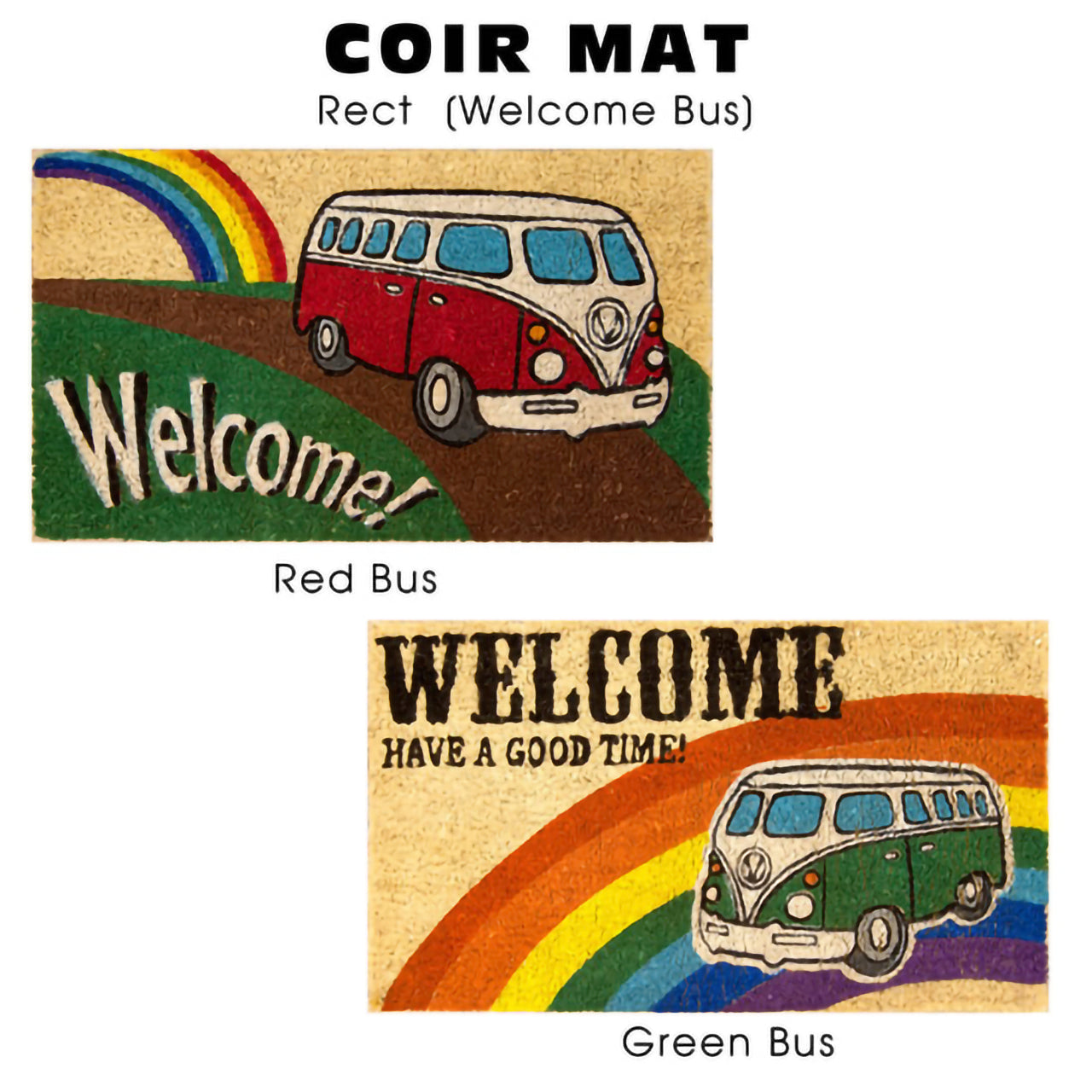 厳選ガレージ装飾セット02　選べる玄関マットとアンティーク メタルエンボスプレート6枚（ランダム）セット！