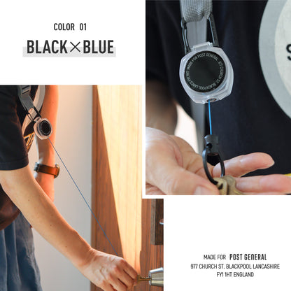 COLOR CODE REEL KEY HOLDER / カラーコード リールキーホルダー (３color)
