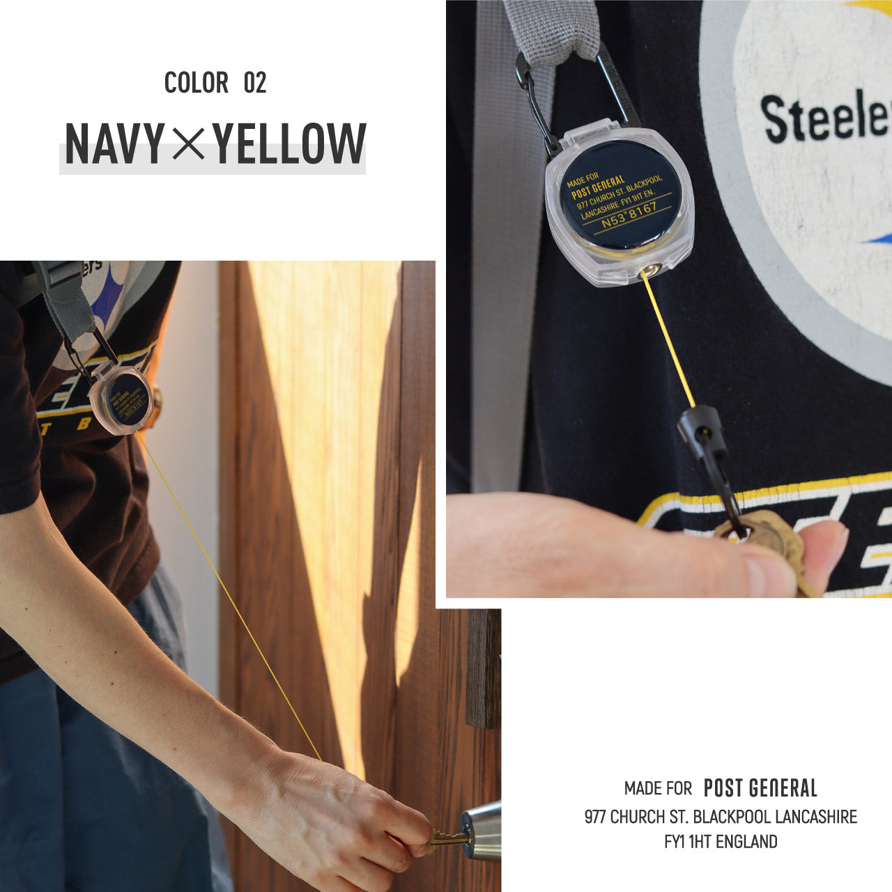 COLOR CODE REEL KEY HOLDER / カラーコード リールキーホルダー (３color)