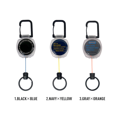 COLOR CODE REEL KEY HOLDER / カラーコード リールキーホルダー (３color)