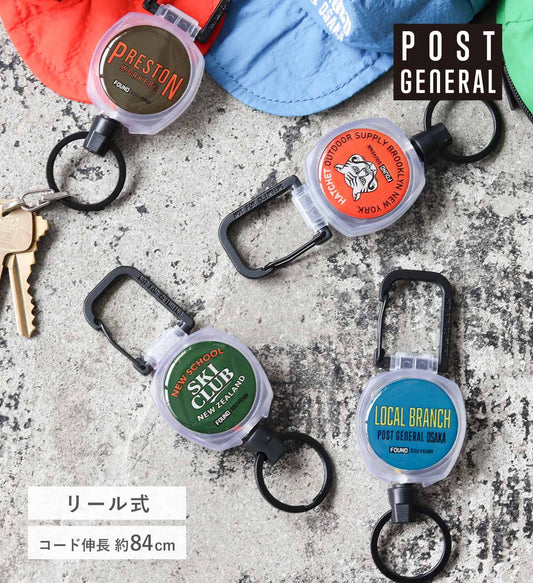 FOUND SOUVENIR COLOR CODE REEL KEY HOLDER / ファウンドスーベニア カラーコード リールキーホルダー