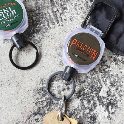 FOUND SOUVENIR COLOR CODE REEL KEY HOLDER / ファウンドスーベニア カラーコード リールキーホルダー