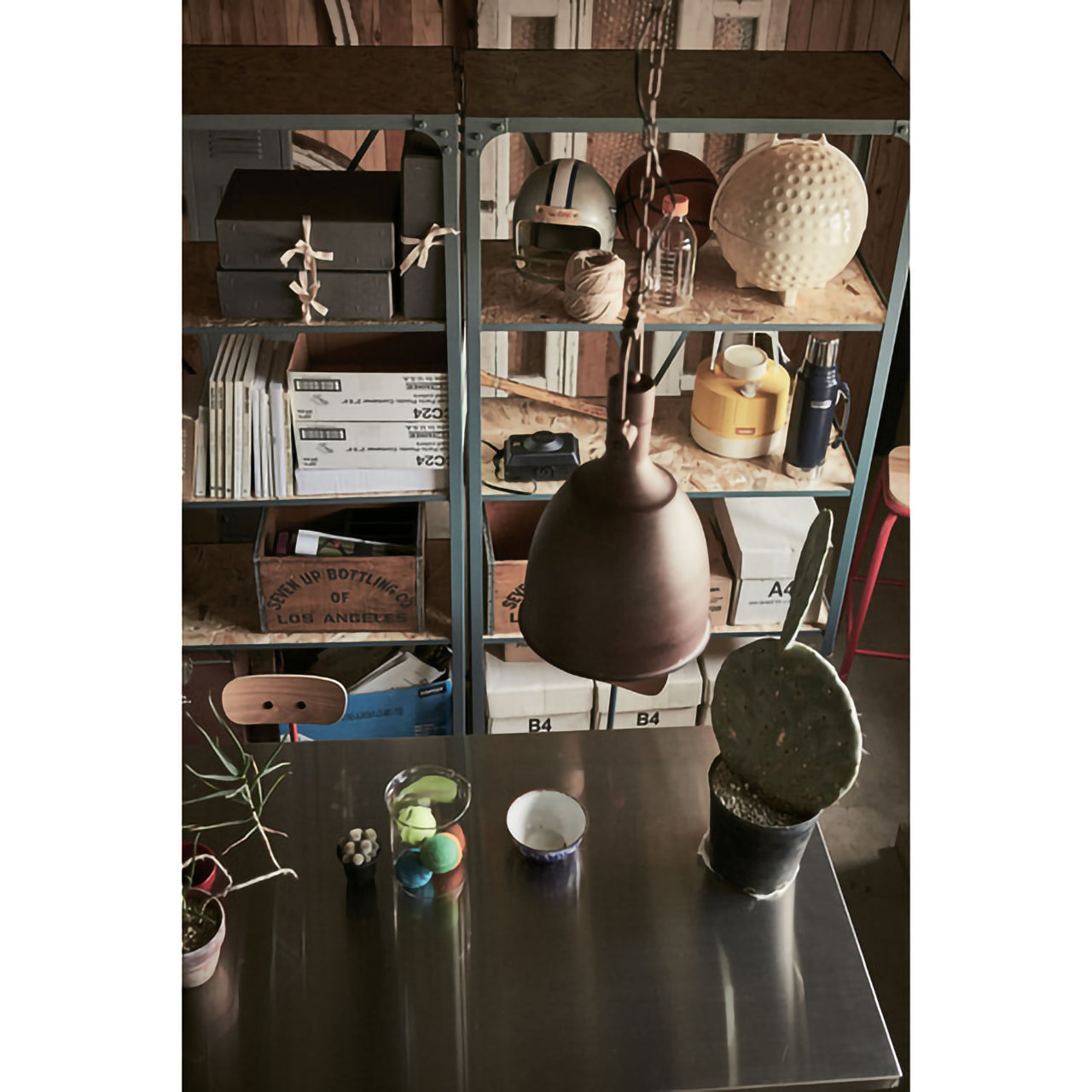 GB-S11【ヴィンテージラック】インダストリアルデザインの4段収納棚