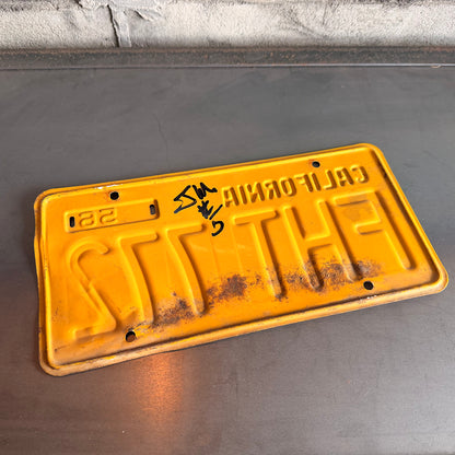 1956年製 アメリカンヴィンテージ ナンバープレート【FHT772】