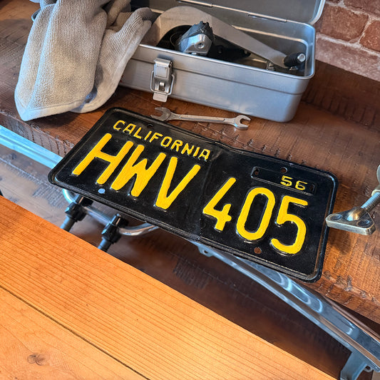 1956年製 アメリカンヴィンテージ ナンバープレート【HWV405】