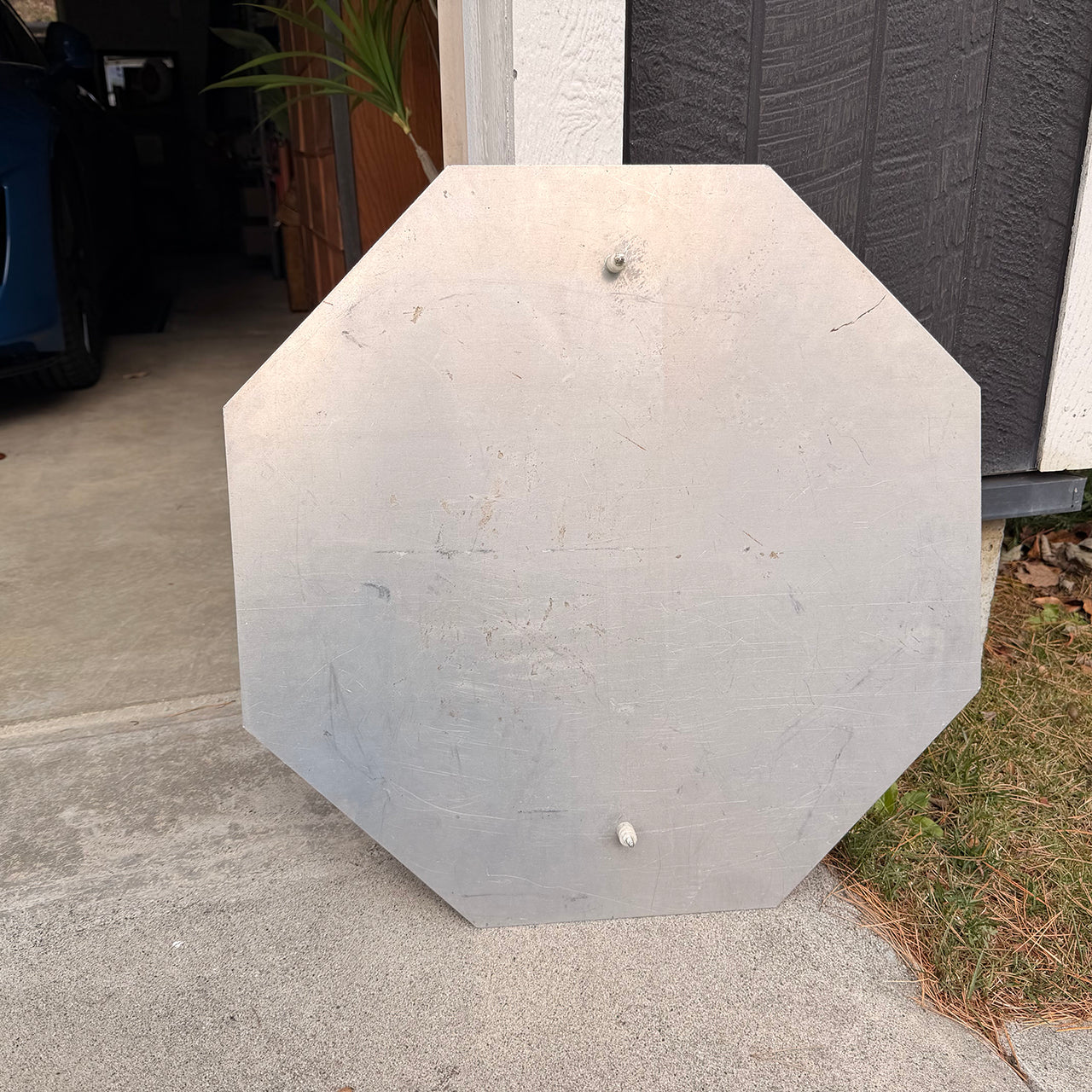 【本物のアメリカンロードサイン】-STOP-