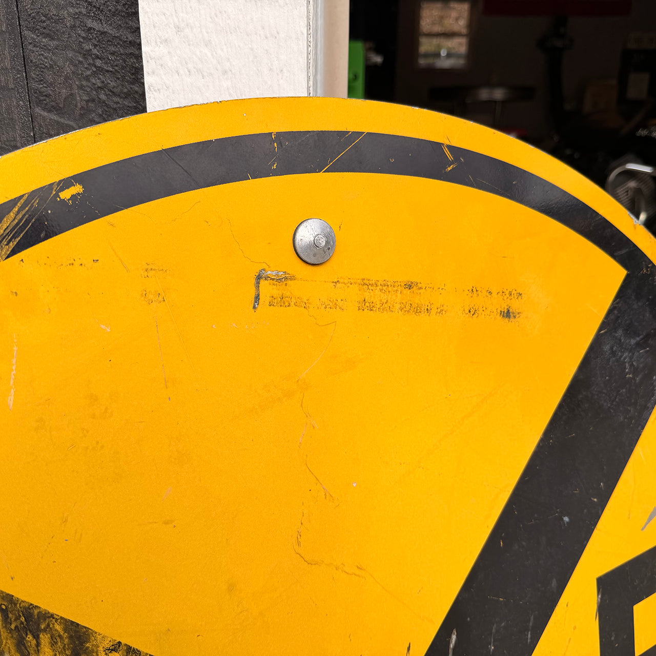 【本物のアメリカンロードサイン】-RR（Railroad Crossing）-