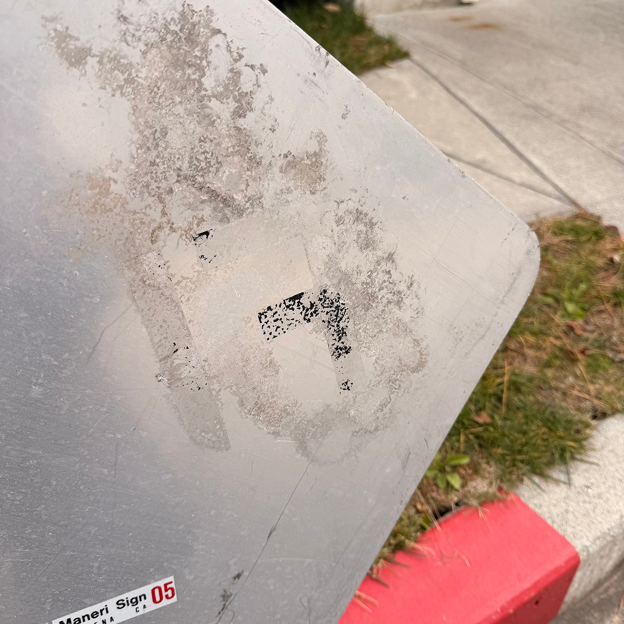 【本物のアメリカンロードサイン】-FLOODED-