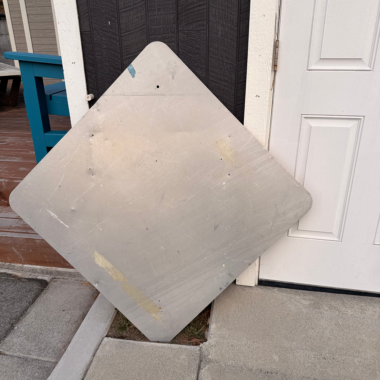 【本物のアメリカンロードサイン】-Road Word Ahead-