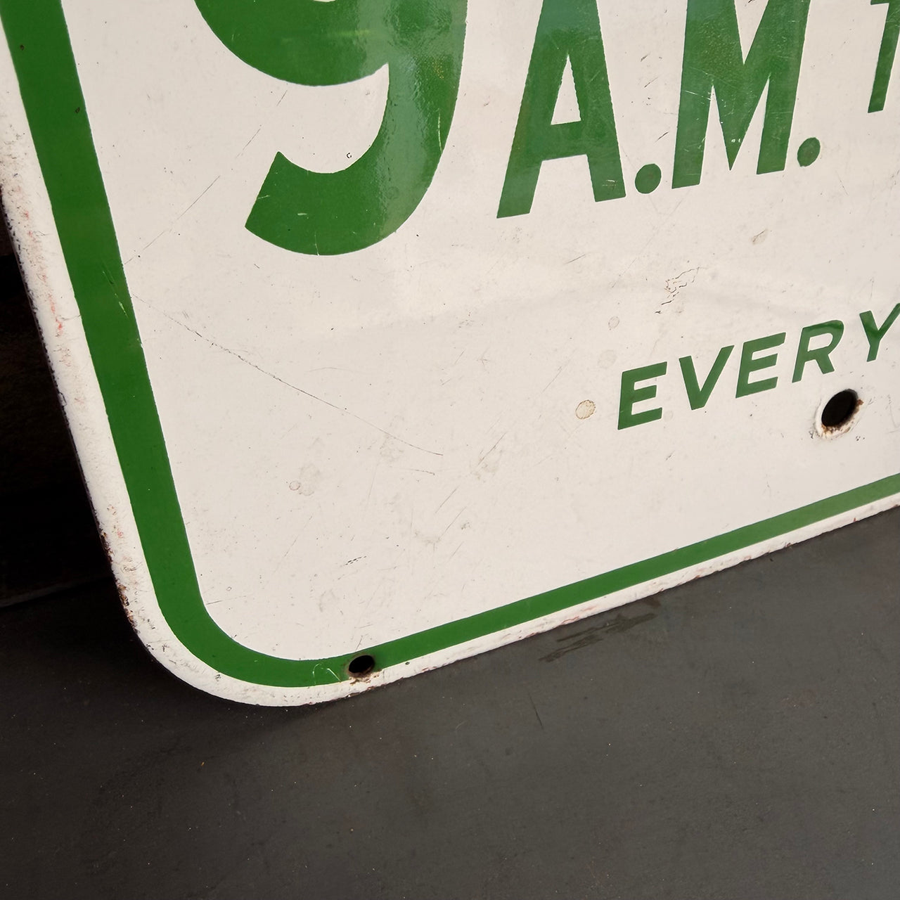 【本物のアメリカンロードサイン】-1hour Parkinng-