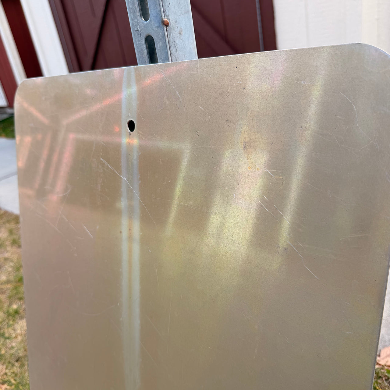 【本物のアメリカンロードサイン】-No　Parking　Anytime-