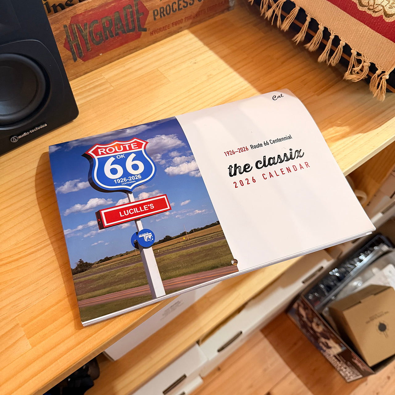 ルート66の100周年を記念する特別なカレンダー