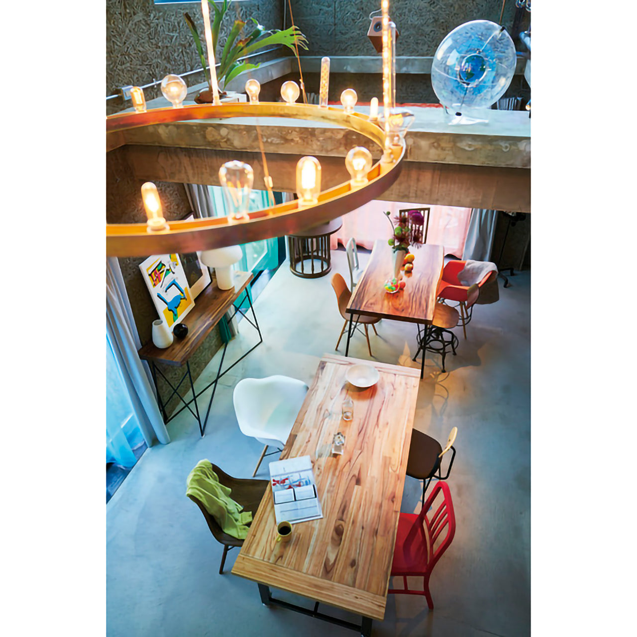 GB-T02　ジェラルドカウンターテーブル｜天然木×アイアンの美しき融合