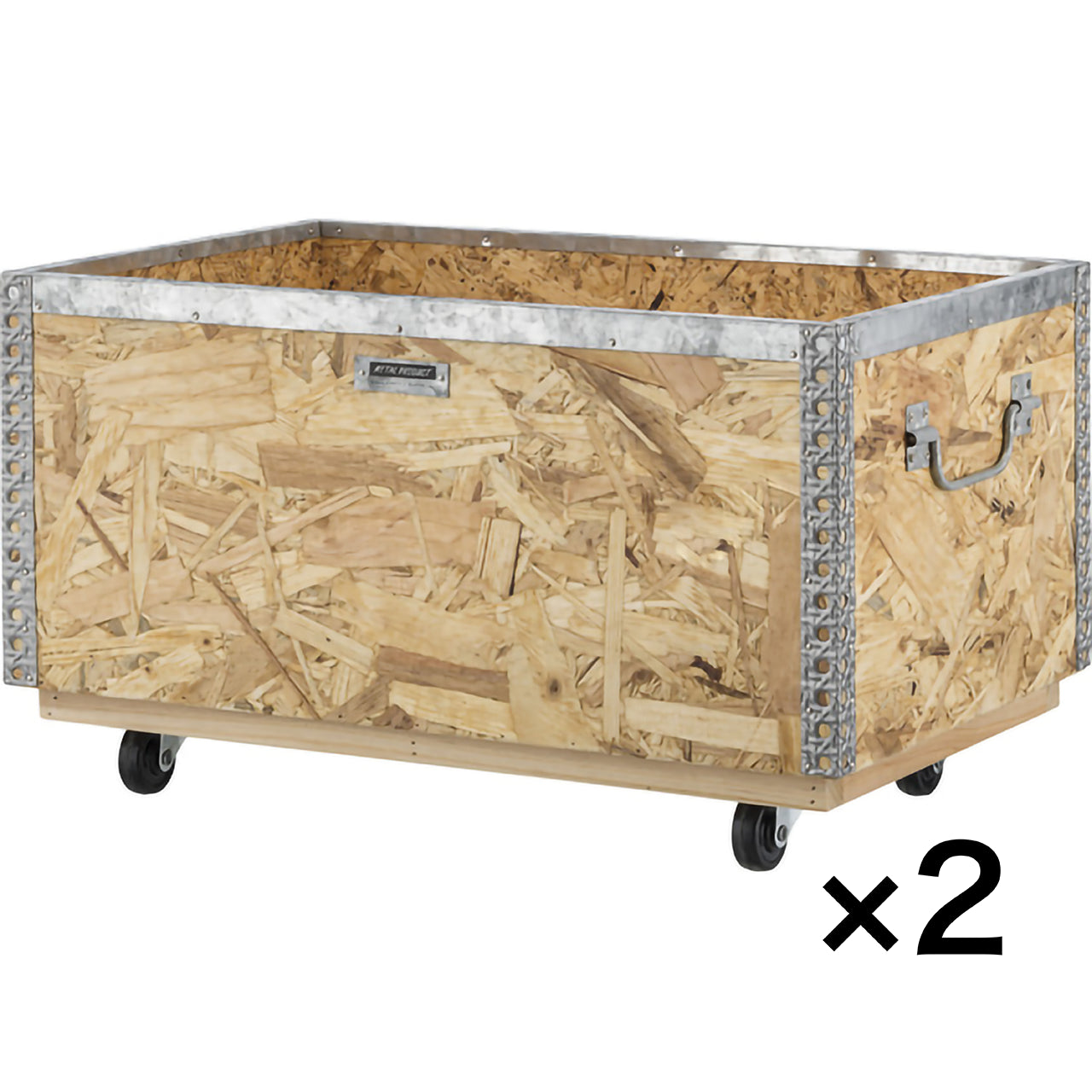 GB-LF08  OSBスタッキングボックス（Lサイズ）（キャスター付き）