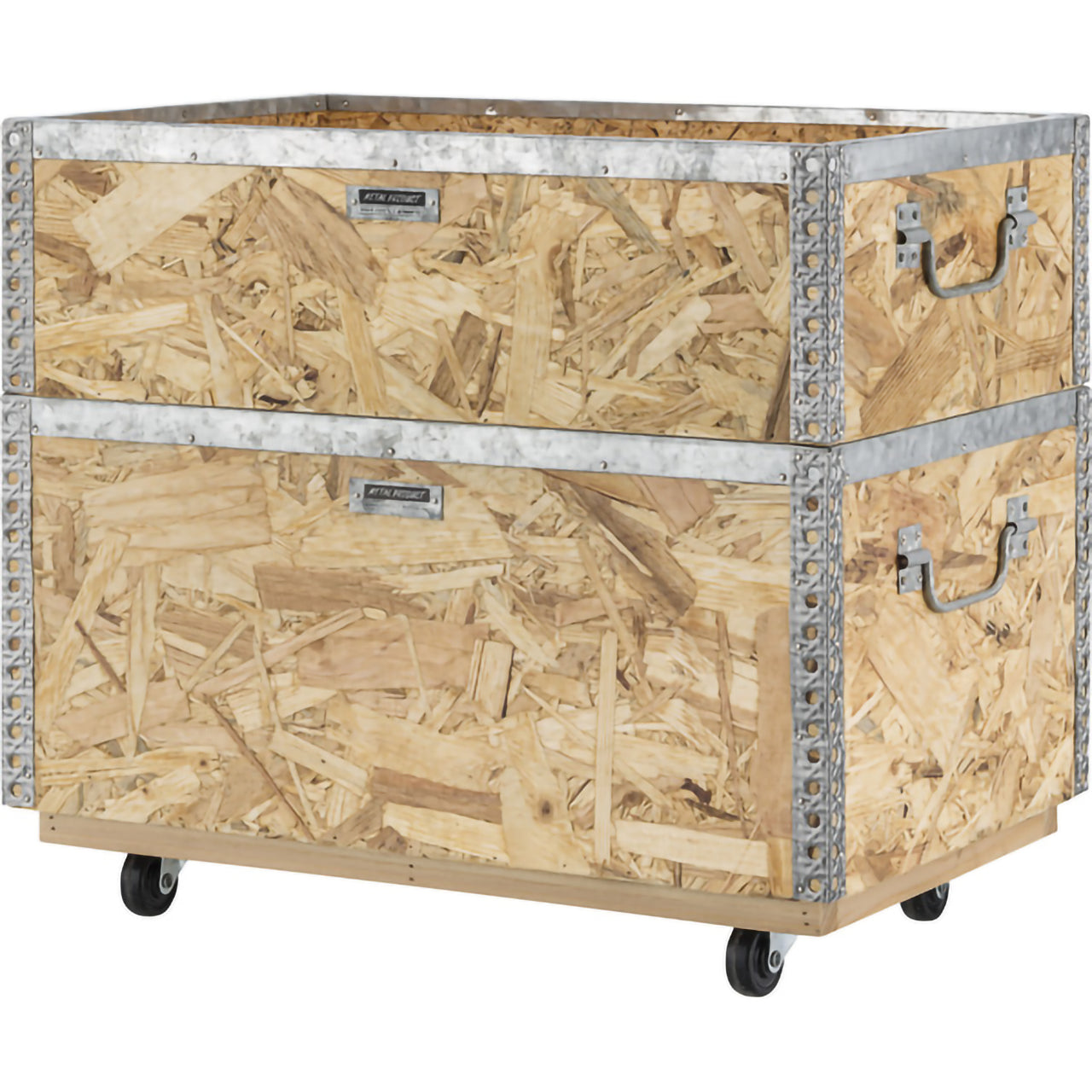 GB-LF08  OSBスタッキングボックス（Lサイズ）（キャスター付き）