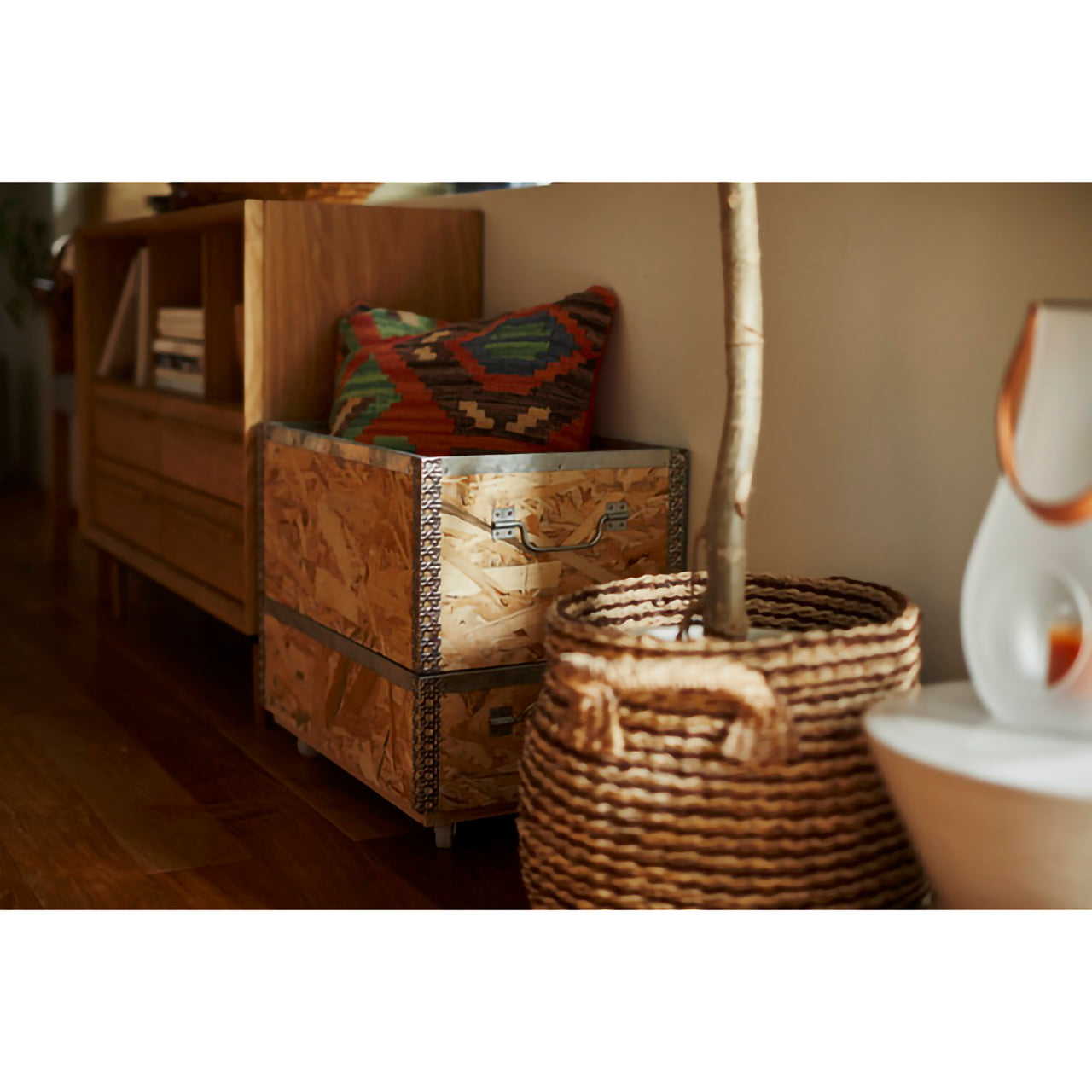 GB-LF08  OSBスタッキングボックス（Lサイズ）（キャスター付き）