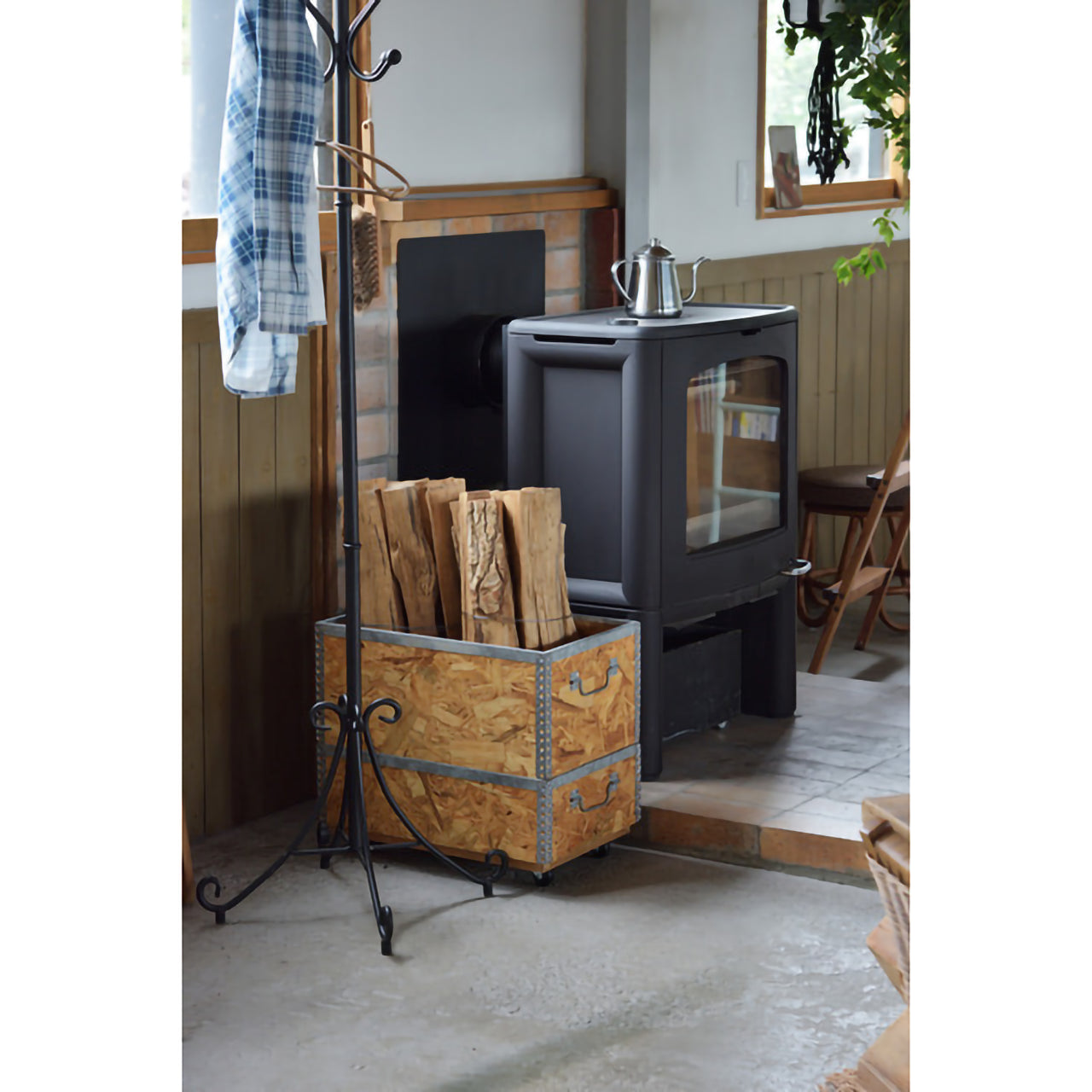 GB-LF08  OSBスタッキングボックス（Lサイズ）（キャスター付き）