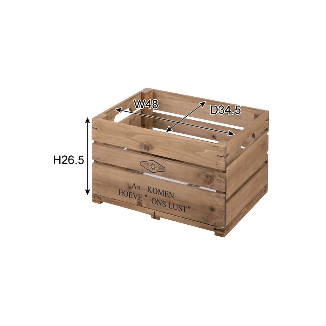 GB-LF10/11  木製スタッキングボックス