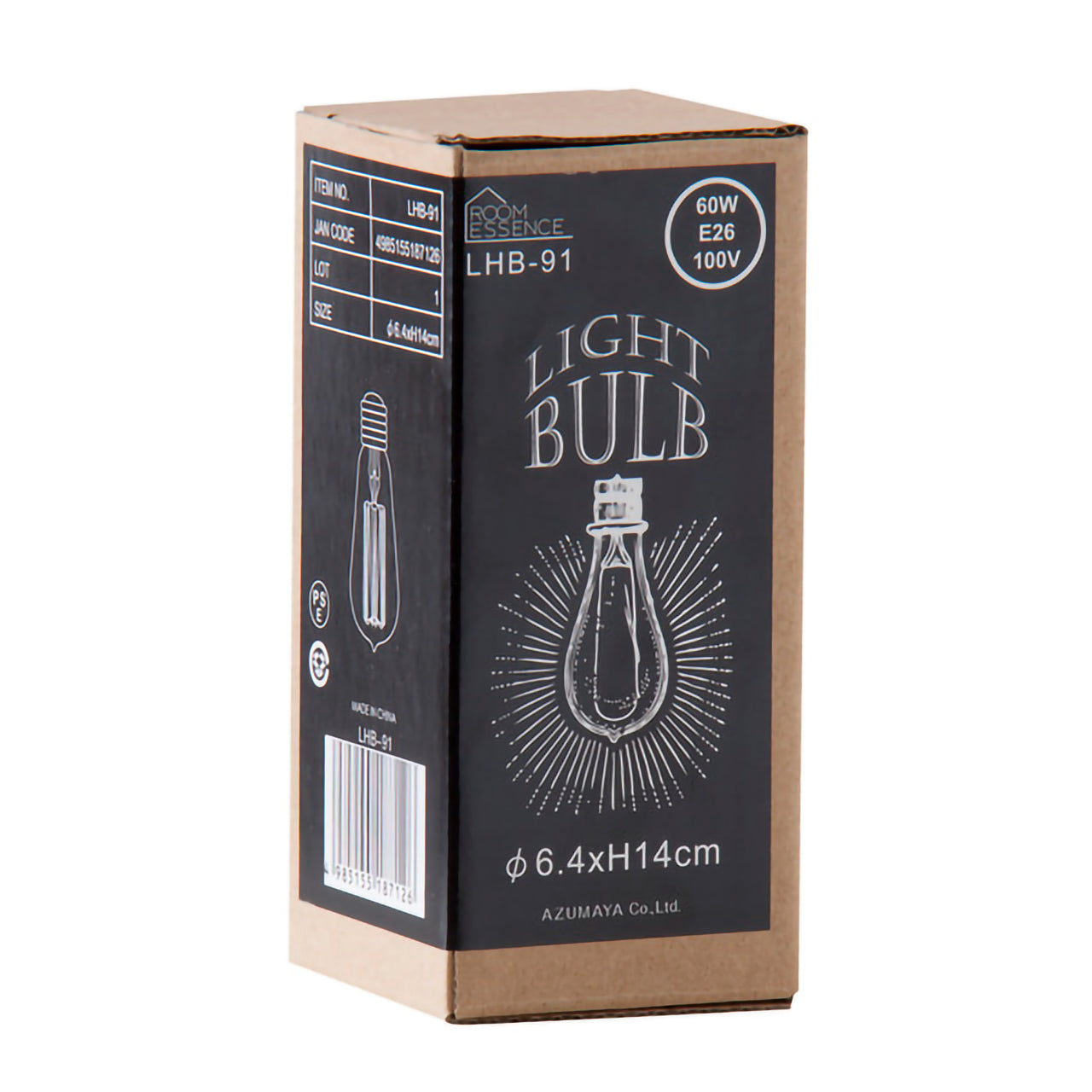 LHB-90／LHB-91／LHB-92 エジソン電球（白熱球）